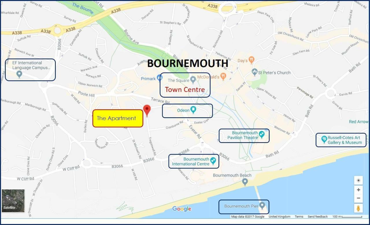 Bournemouth Luxury Apartment エクステリア 写真